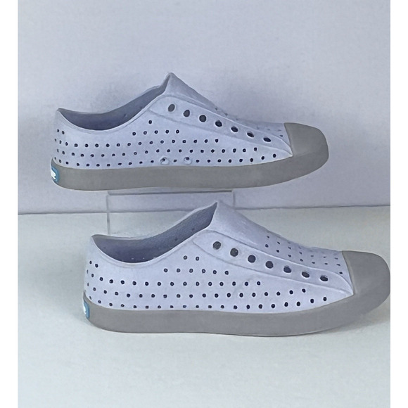 Native Shoes Sneakers Jefferson US W9 M7 Powder Purple Perforated Comfort Water - Picture 2 of 9